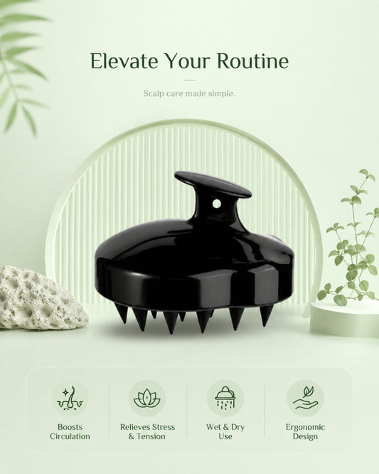 Hair Growth & Relaxation Brush Massager