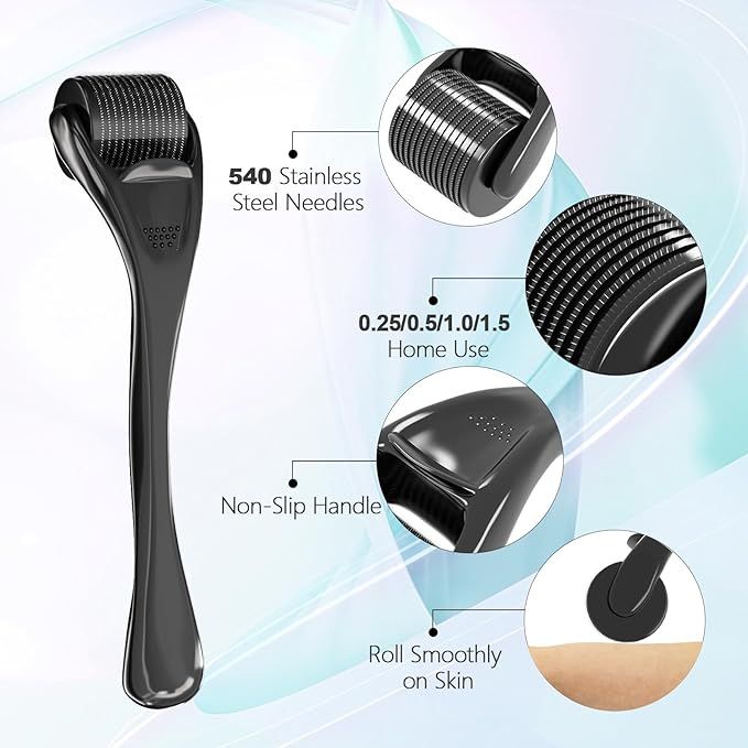 Derma Roller 0.5mm – Hair Growth Tool